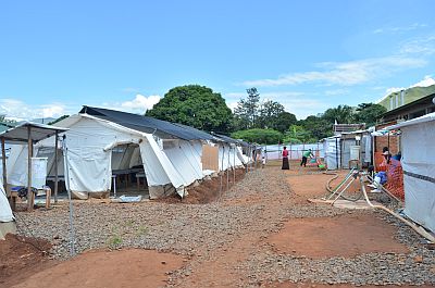 Cholerové centrum v Bukavu. Foto © Rocío González Bernal/MSF