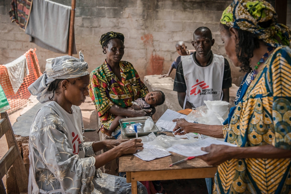 Pacienty Lékařů bez hranic ohrožuje malárie a průjmy. Foto © Yann Libessart/MSF