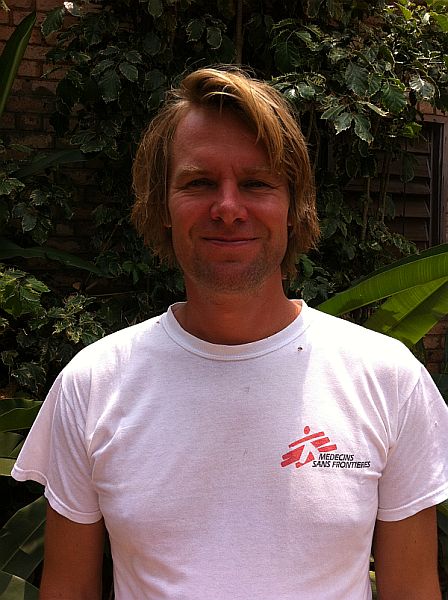 Roelant Zwaanswijk, projektový koordinátor Lékařů bez hranic