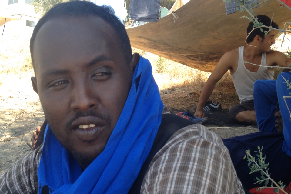„V Somálsku není žádný život. Proto jsem přijel sem, abych se dostal ke svobodě a spravedlnosti.“