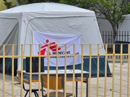 Mobilní klinika Lékařů bez hranic. Libanon, 2026. Foto: Lékaři bez hranic