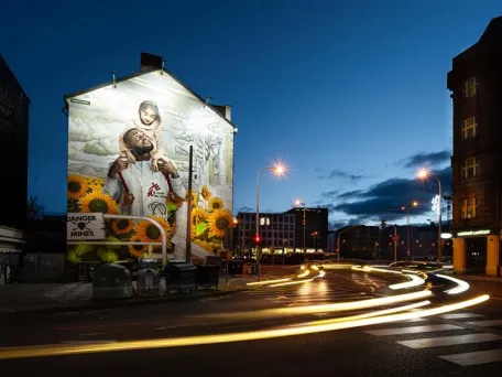 Mural, Česká republika, 2023. Foto: Superposter