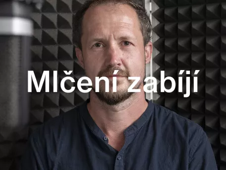 Jan Vetešník ve studiu Lékařů bez hranic, Česká republika. Foto: Zdeněk Chaloupka