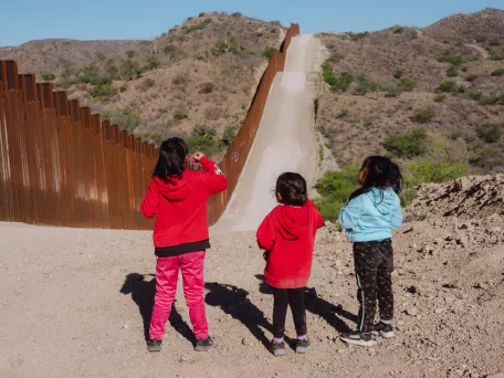 Migration at US border - Arizona