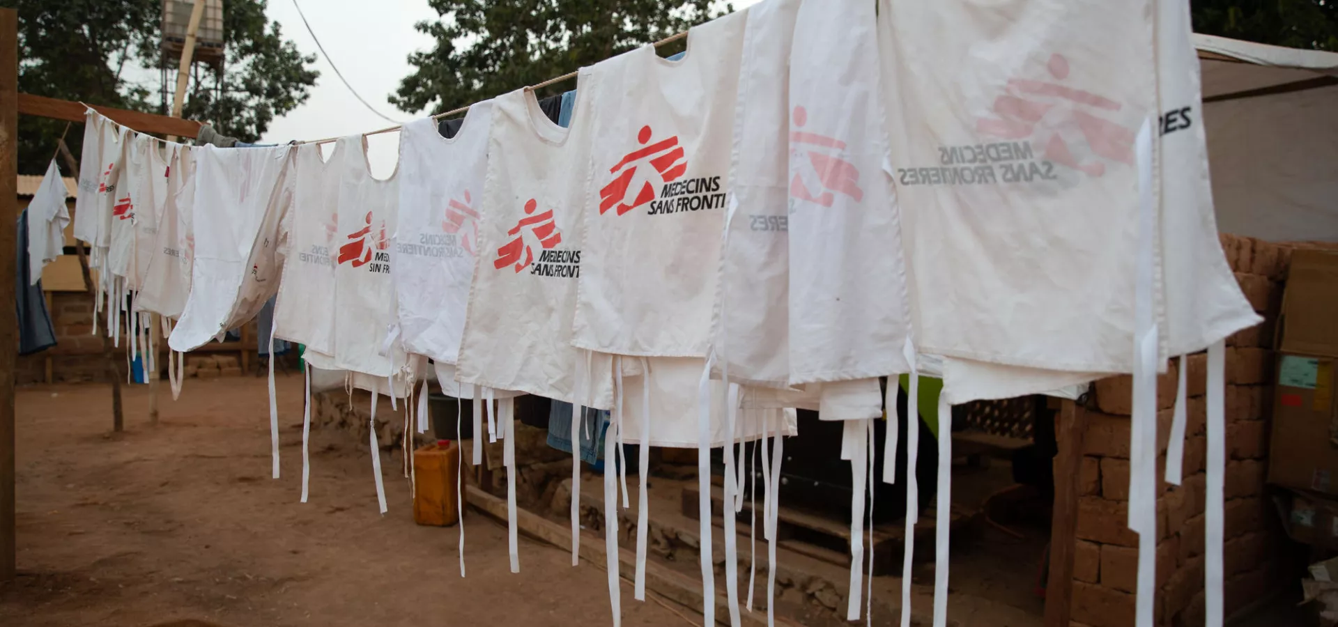 MSF Measles Intervention Baboua: Vaccination Team