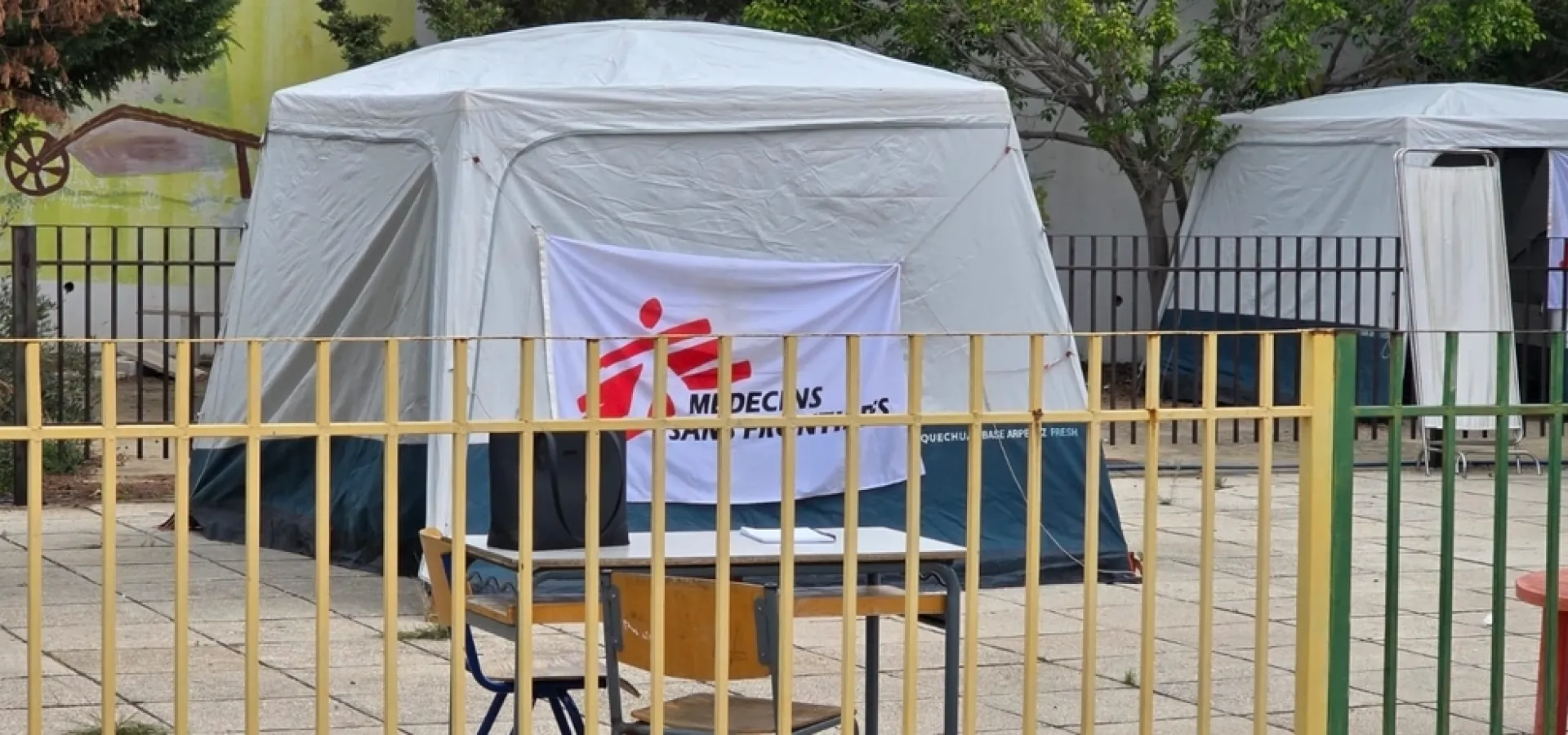 Mobilní klinika Lékařů bez hranic. Libanon, 2026. Foto: Lékaři bez hranic