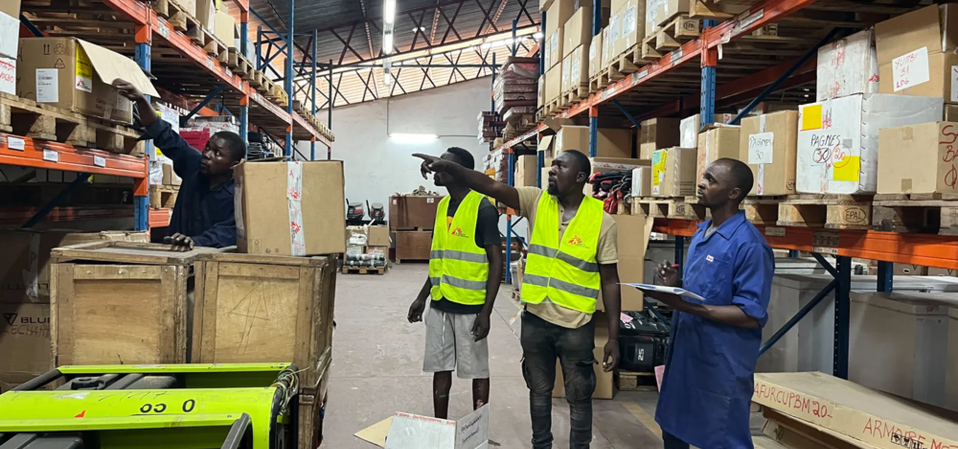 Medical and logistical supplies - Bundibugyo virus