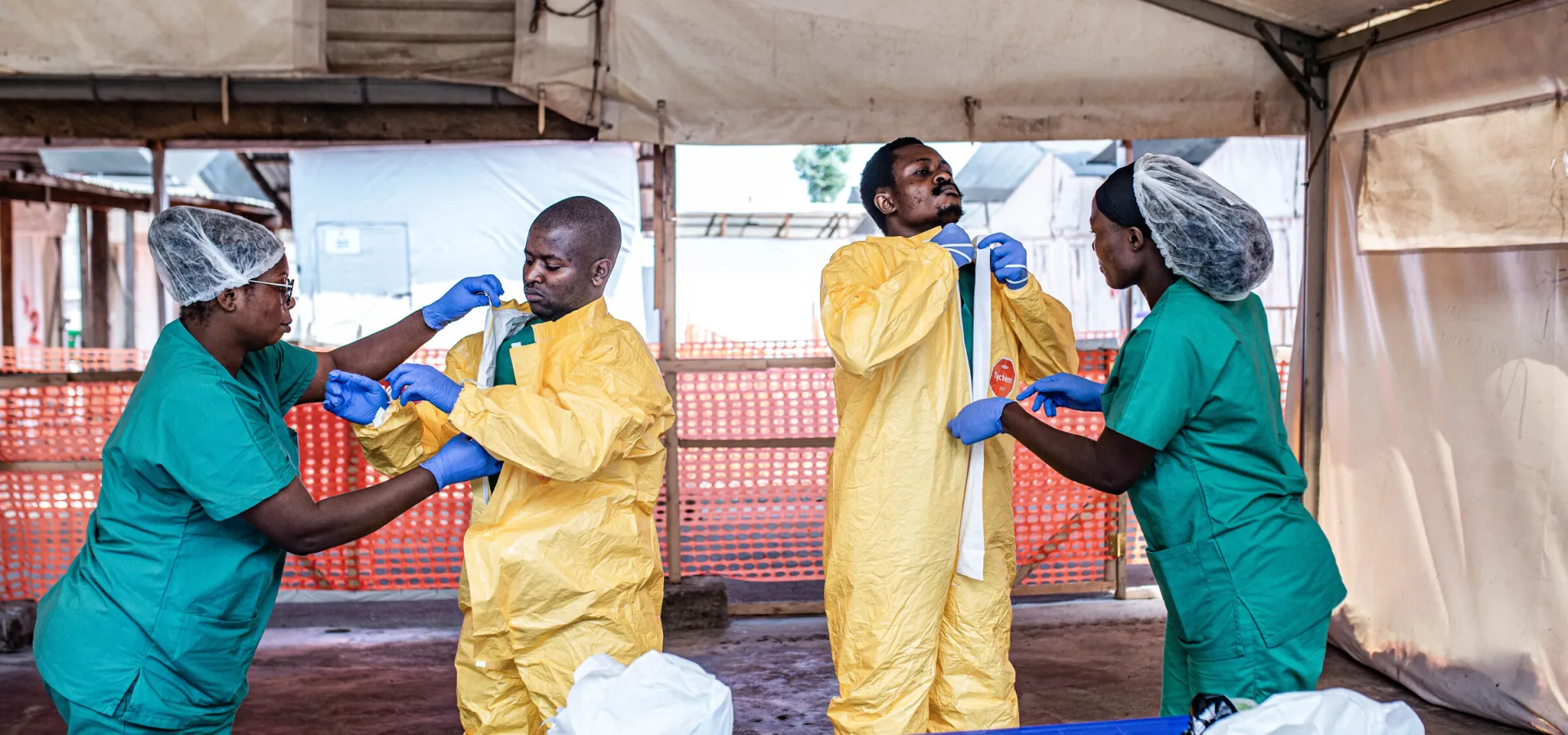 MSF ETC in Goma admitted its first patients