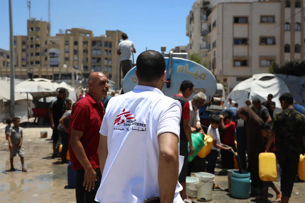 Israeli authorities are starving Palestinians of water