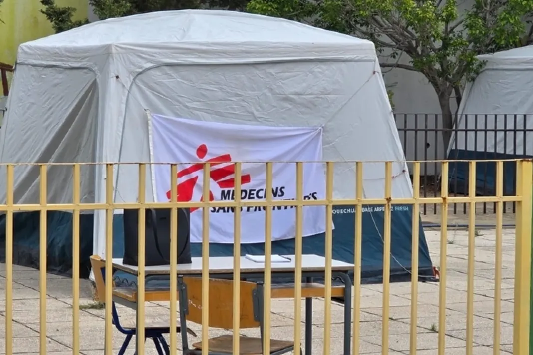 Mobilní klinika Lékařů bez hranic. Libanon, 2026. Foto: Lékaři bez hranic