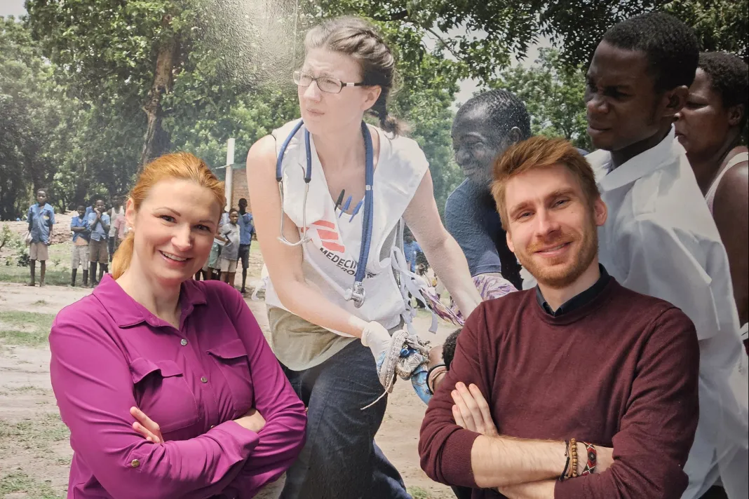 Sylva Horáková a Tomáš Bendl. Česká republika, 2026. Foto: Lékaři bez hranic