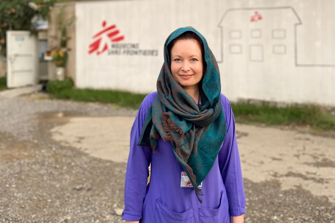 Adéla Pártlová, Afghánistán, 2021. Foto: Lékaři bez hranic