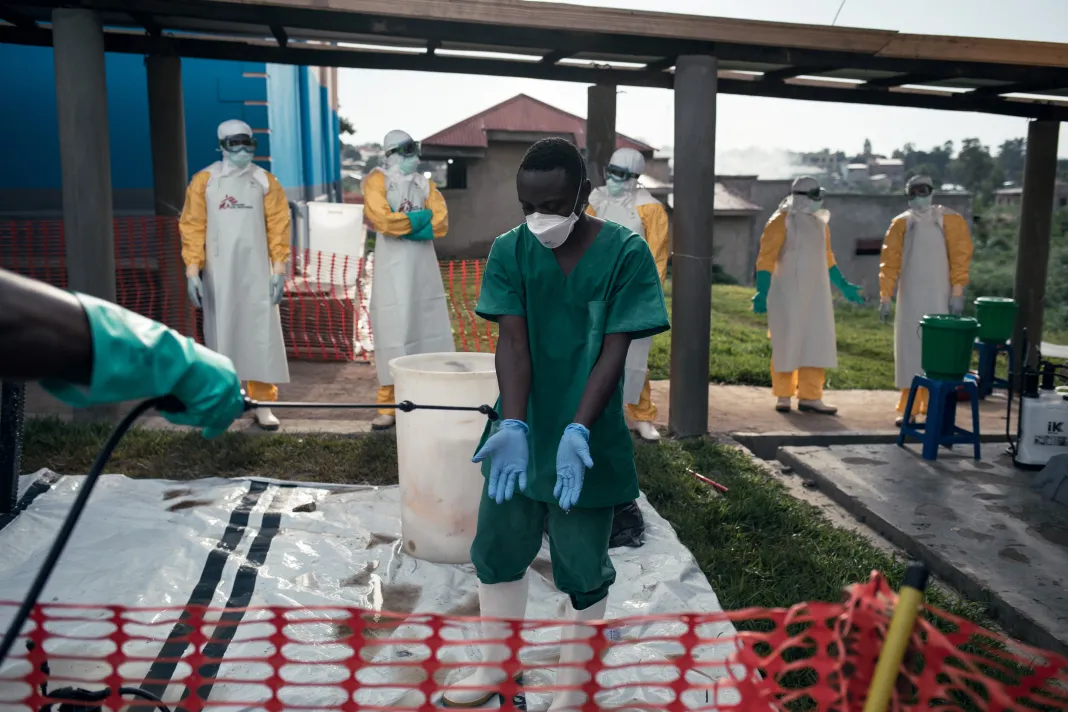 epidemie eboly léčebné centrum v Ituri