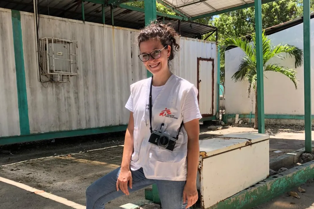 Tereza Wyn Haniaková na misi. 2023. Foto: Lékaři bez hranic