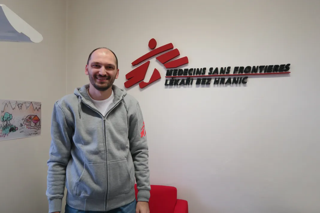 Daniel Hujo. Foto: Lékaři bez hranic