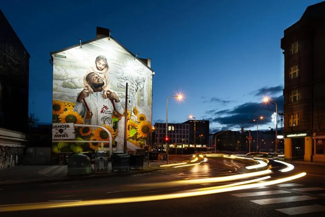 Mural, Česká republika, 2023. Foto: Superposter