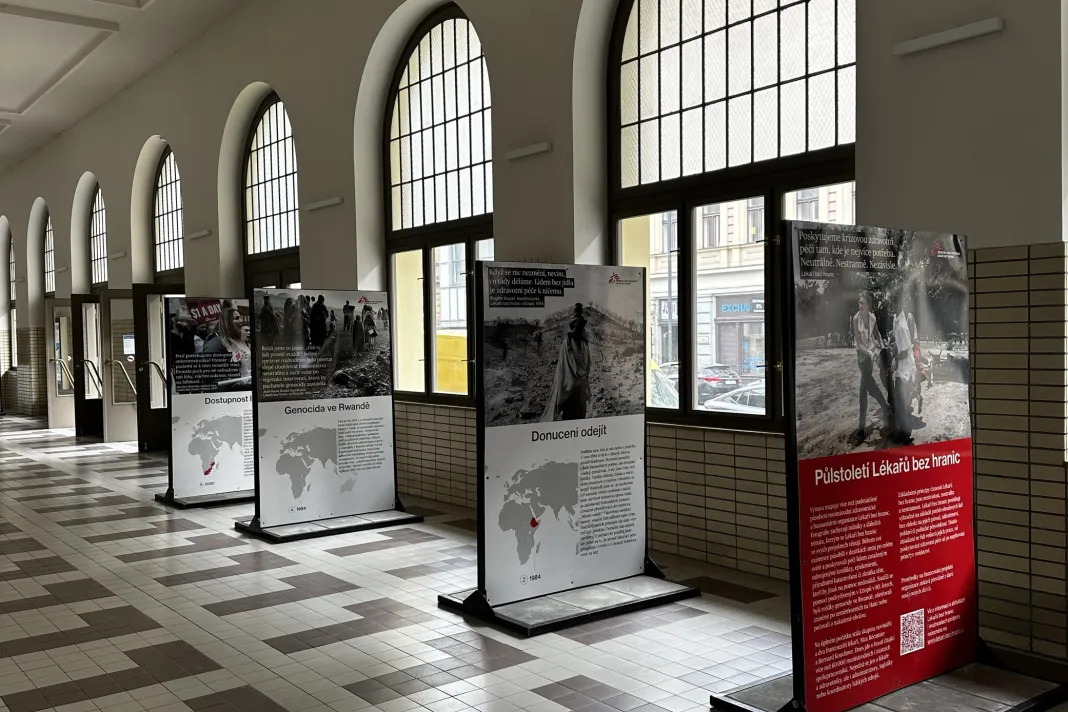 Výstava Lékařů bez hranic