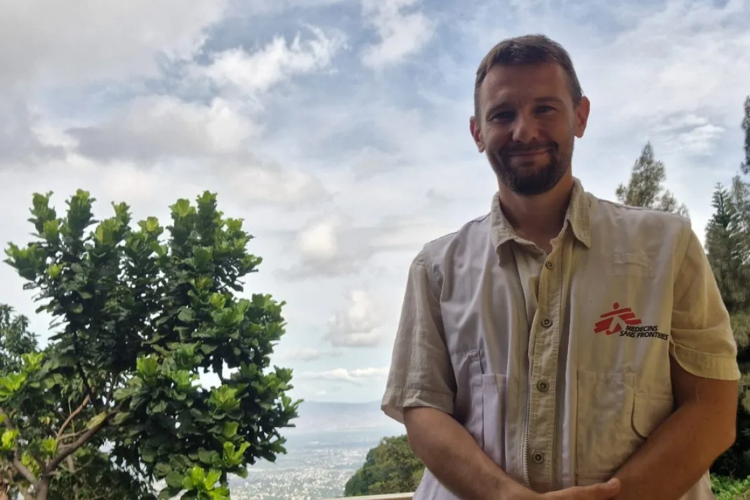 Jakub Kacíř. Foto: Lékaři bez hranic
