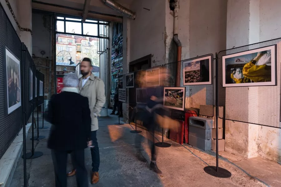 Prohlédněte si fotogalerii z křtu nové knihy Tomáše Šebka Africká zima