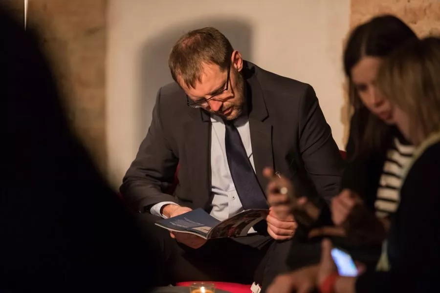 Prohlédněte si fotogalerii z křtu nové knihy Tomáše Šebka Africká zima
