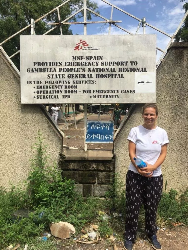 Na novorozeneckém oddělení v etiopské Gambele