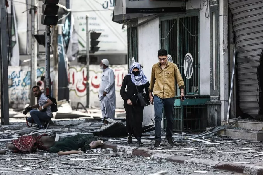Gaza: Padá bomba, něco si přej