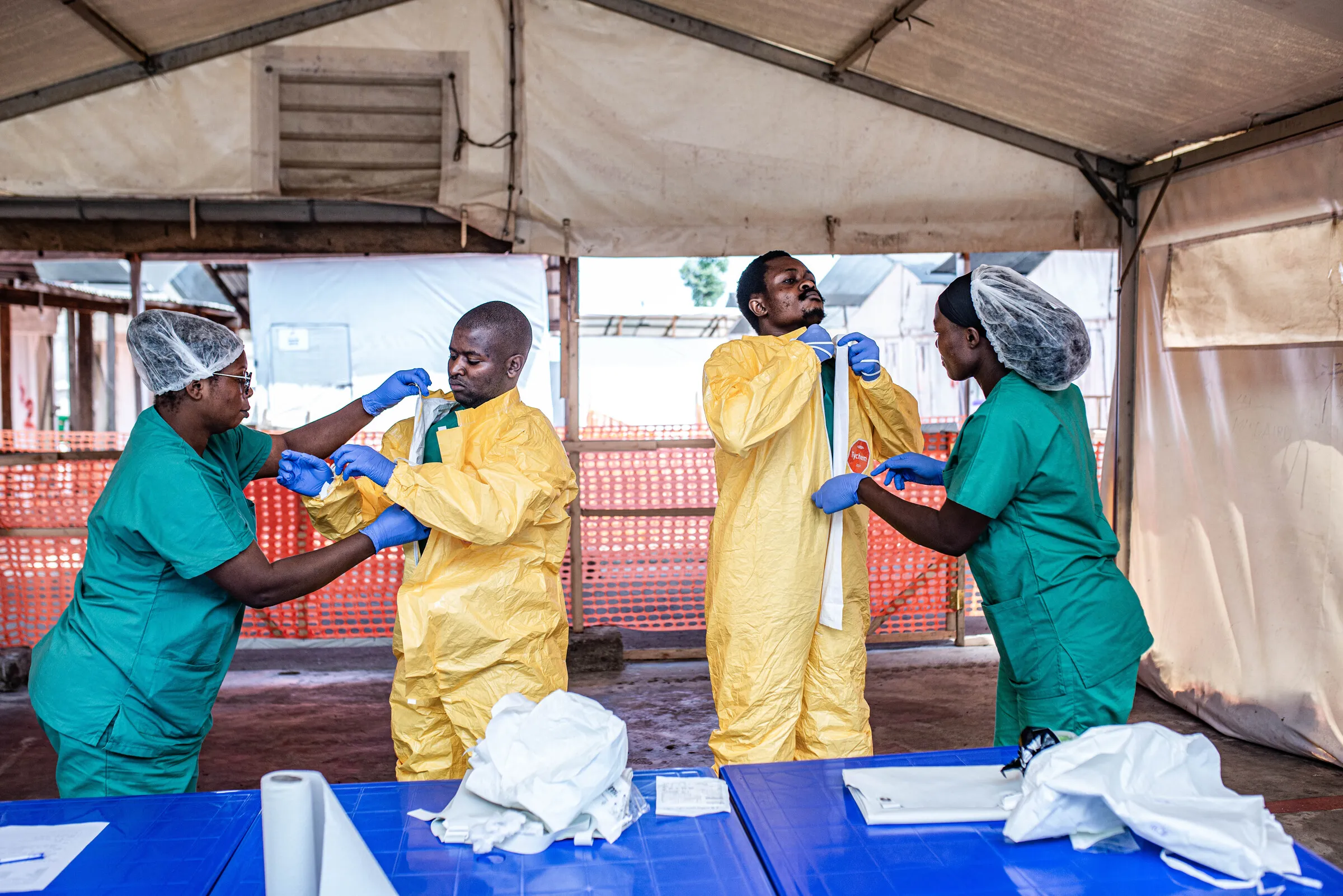 MSF ETC in Goma admitted its first patients