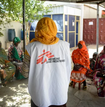 Entisar is the MSF health promotion team supervisor in El Geneina