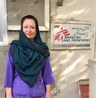 Adéla Pártlová. Afghánistán, 2021. Foto: Lékaři bez hranic