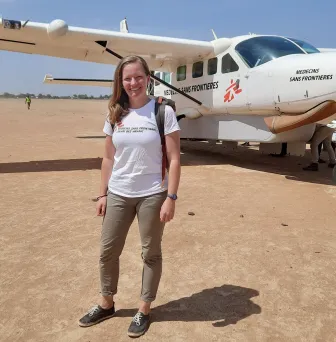 Farmaceutka Eva Adamová, 2026. Foto: Lékaři bez hranic
